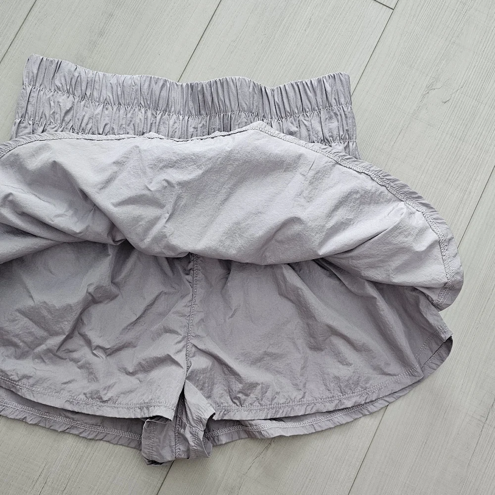 Free People Movement the Way Home skort Silver Mauve Lilac - Picture 10 of 12